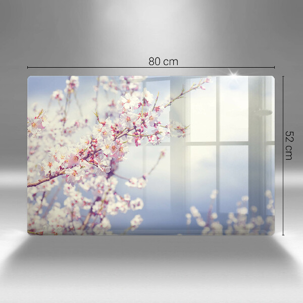 Worktop saver A blooming tree