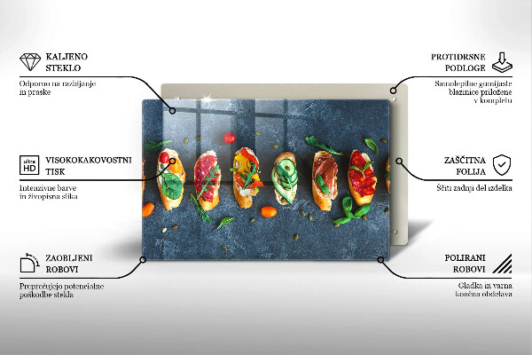 Worktop saver Colorful Sandwiches
