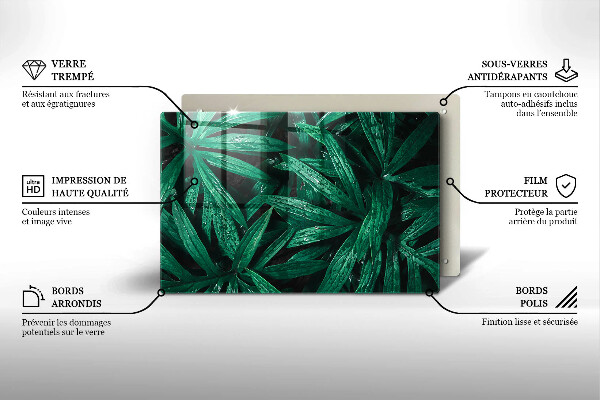 Worktop saver Plants leaves