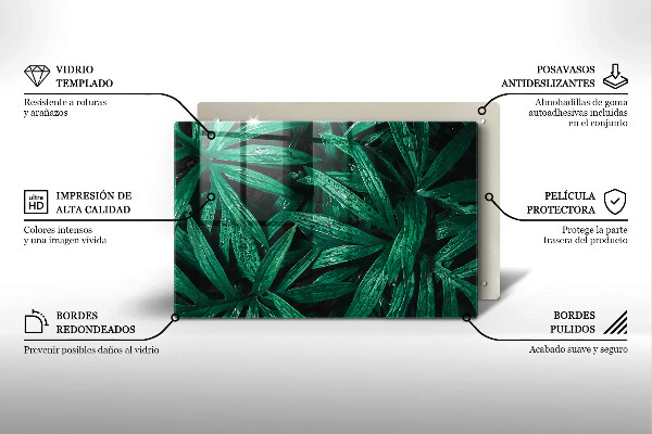 Worktop saver Plants leaves