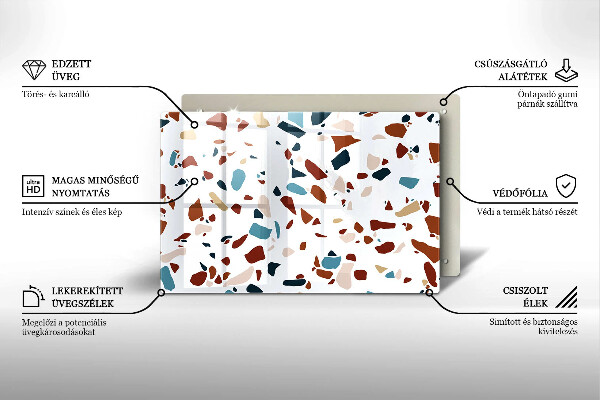 Work surface savers Decorative stone