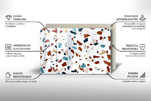 Work surface savers Decorative stone