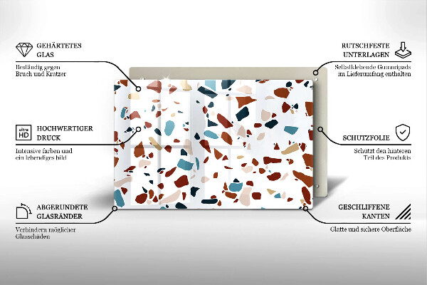 Work surface savers Decorative stone