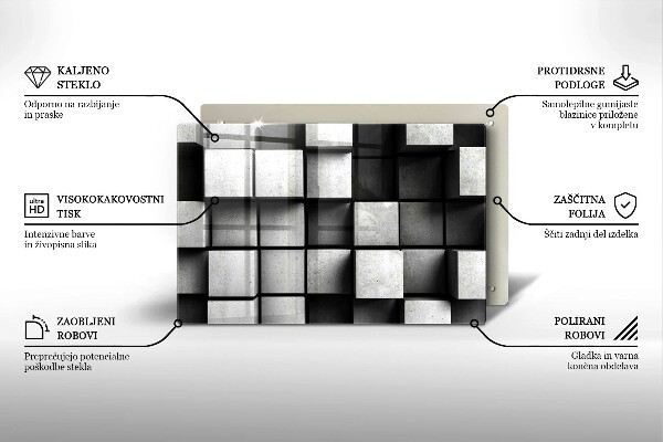 Work surface savers 3D geometry background