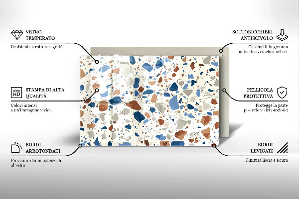 Work surface savers Decorative stone stone