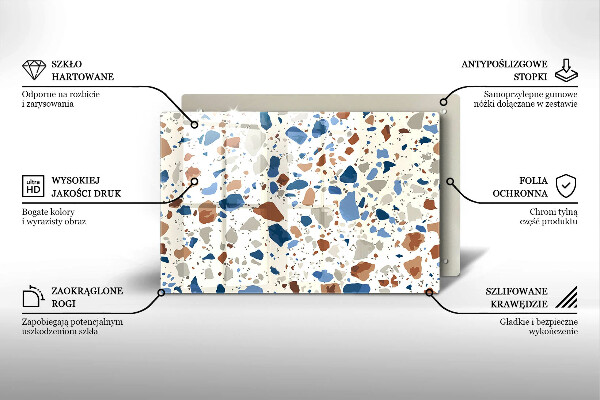 Work surface savers Decorative stone stone