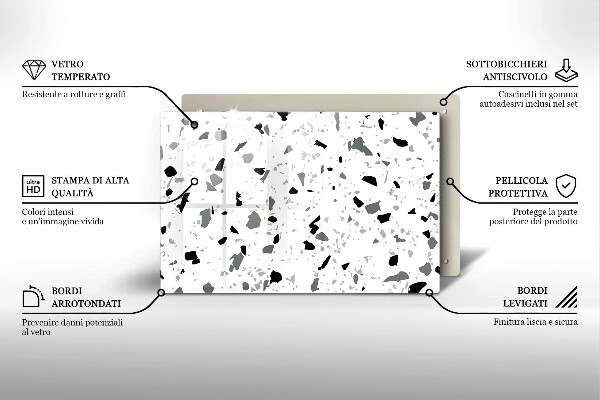 Work surface savers Decorative stone gres