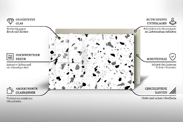 Work surface savers Decorative stone gres