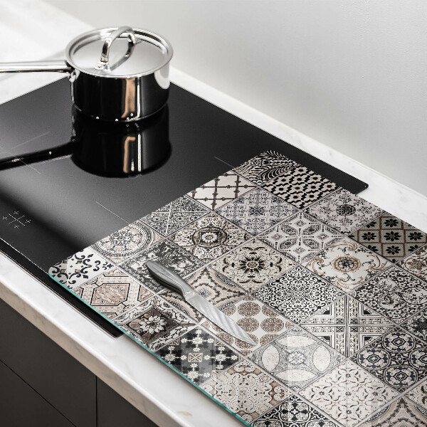 Induction hob protector Decorative tiles