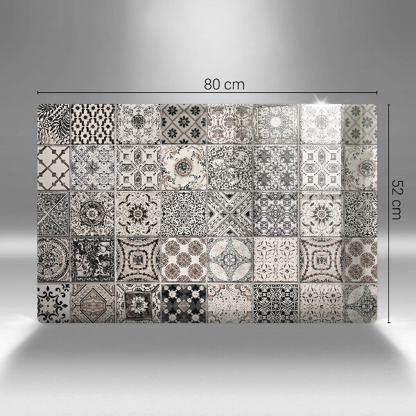 Induction hob protector Decorative tiles