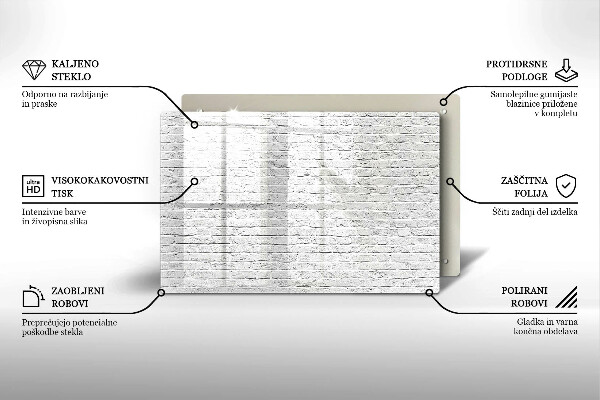 Worktop saver Brick wall