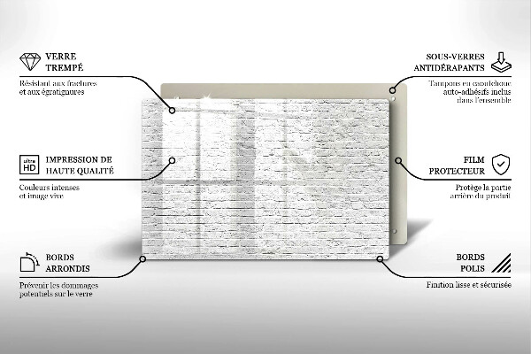 Worktop saver Brick wall