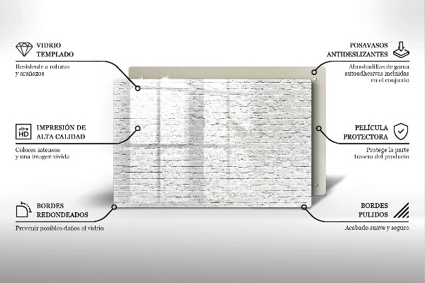 Worktop saver Brick wall