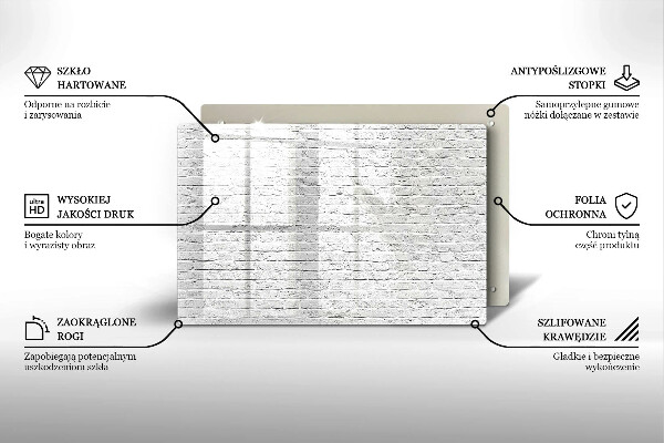 Worktop saver Brick wall