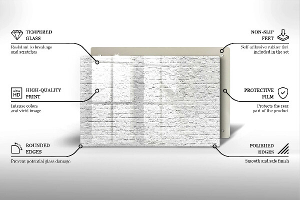 Worktop saver Brick wall