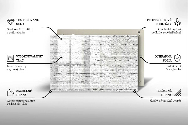 Worktop saver Brick wall