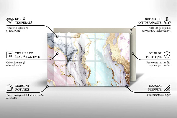 Worktop saver Pastel marble