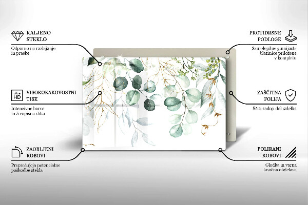 Worktop saver Painted plants