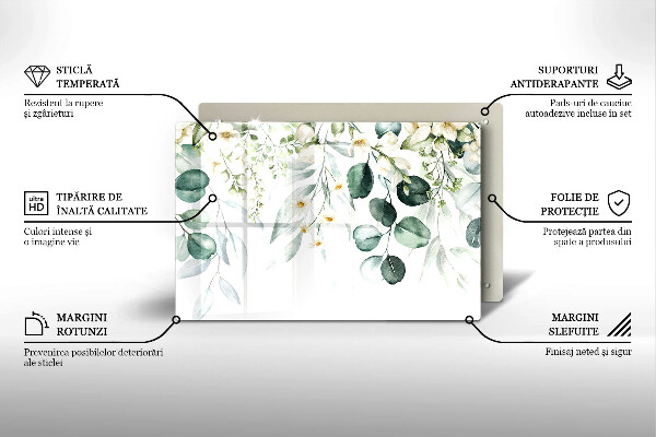 Worktop saver Watercolor plants