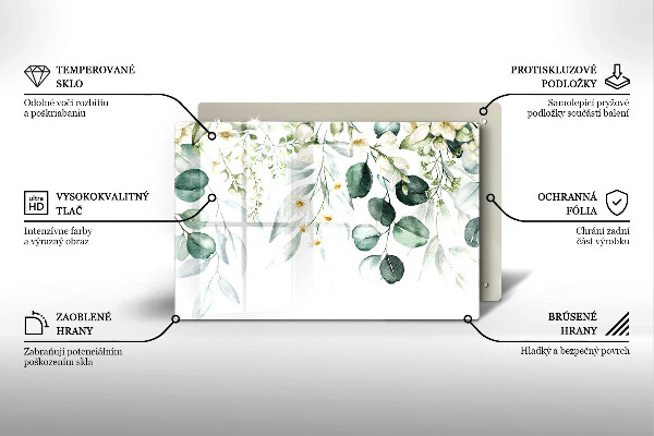 Worktop saver Watercolor plants