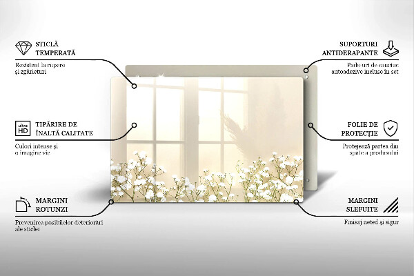 Worktop saver Boho flowers