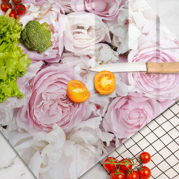 Worktop saver Peony bouquet