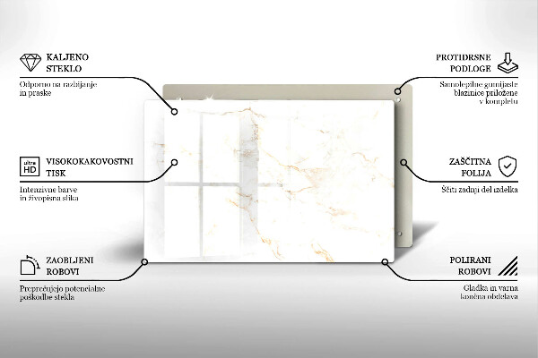 Worktop saver Elegant stone marble