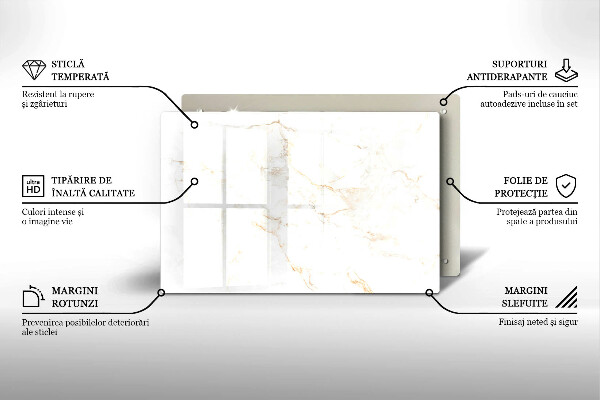 Worktop saver Elegant stone marble