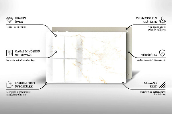 Worktop saver Elegant stone marble