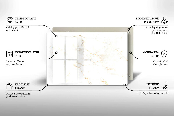 Worktop saver Elegant stone marble