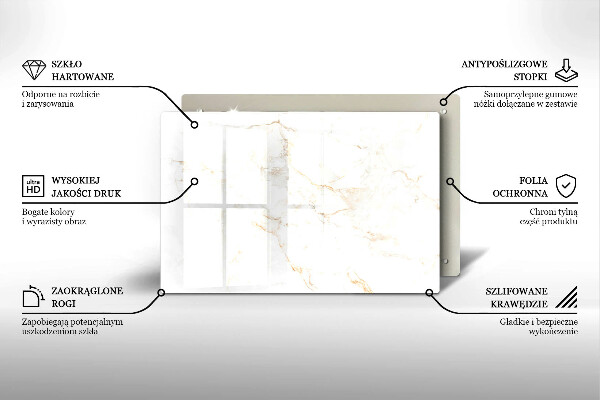 Worktop saver Elegant stone marble