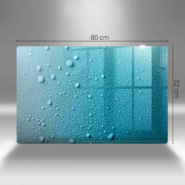 Worktop saver Drops of water