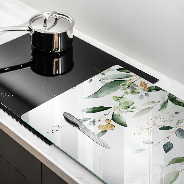 Worktop saver Watercolor leaves