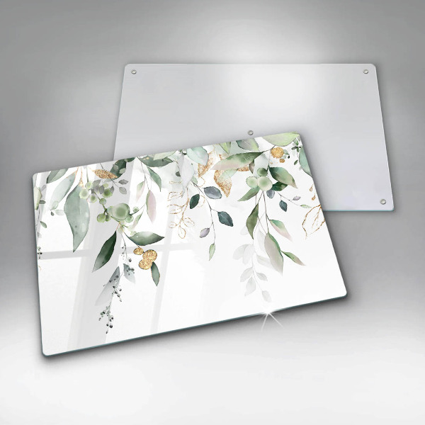 Worktop saver Watercolor leaves