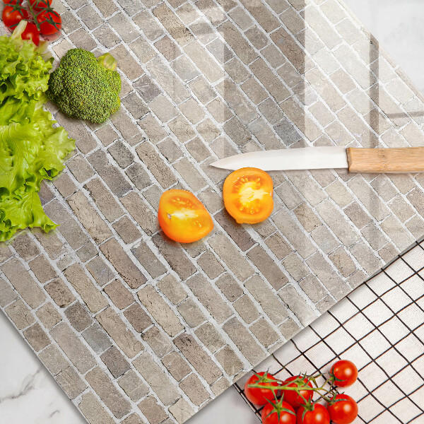 Worktop saver Wall bright bricks