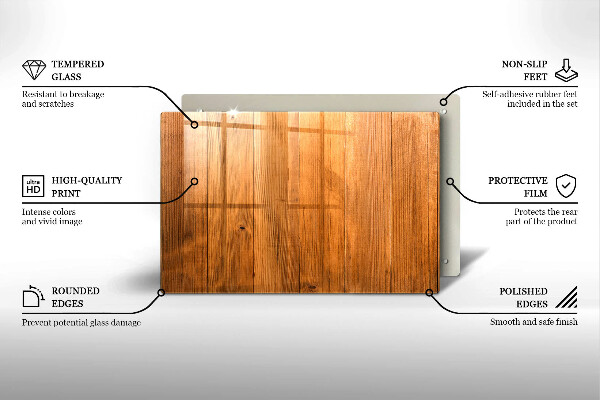 Worktop saver Wooden planks