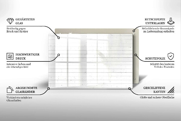 Worktop saver Modern bright boards