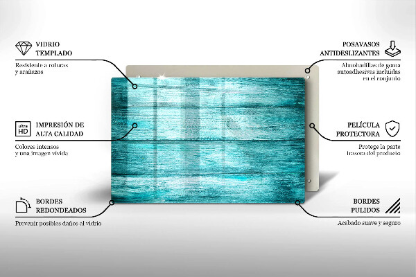 Worktop saver Vintage wooden boards