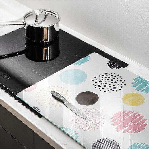 Worktop saver Painted shapes