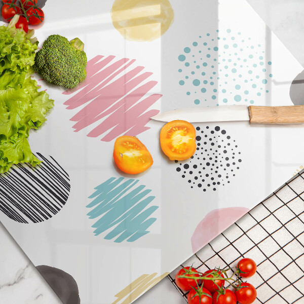 Worktop saver Painted shapes