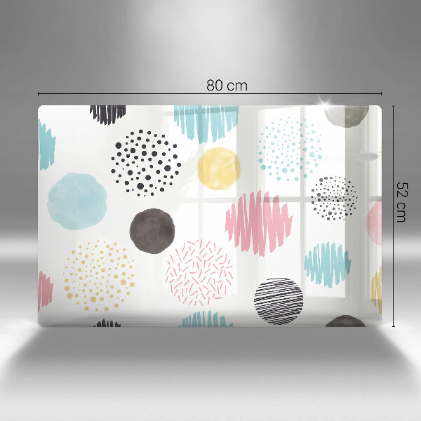 Worktop saver Painted shapes