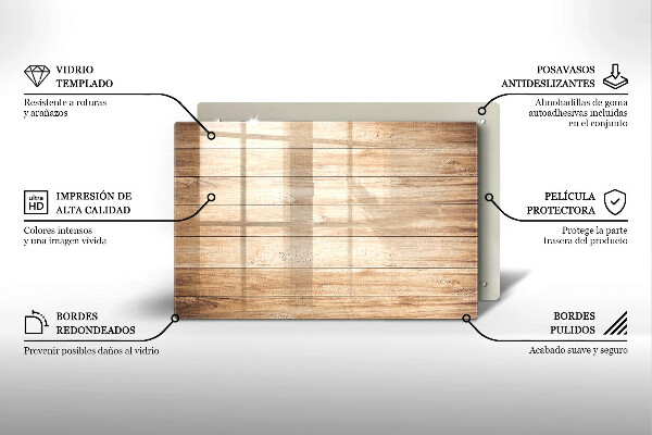 Worktop saver Wooden planks