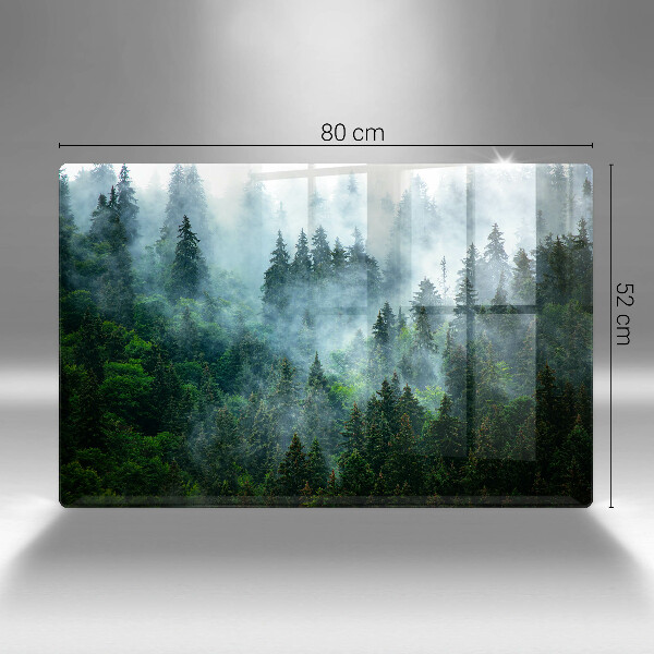 Worktop saver Forest in the fog