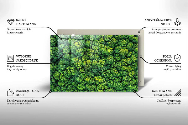 Worktop protector Nature - moss plant