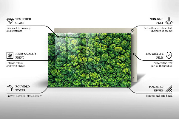 Worktop protector Nature - moss plant