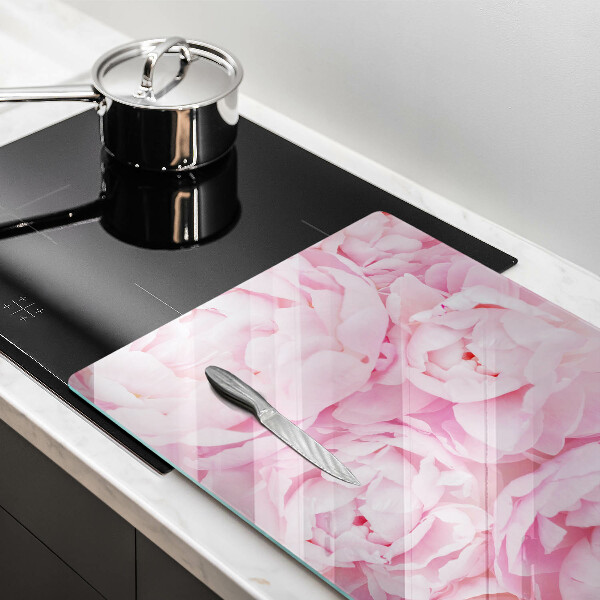 Worktop protector Delicate peonies