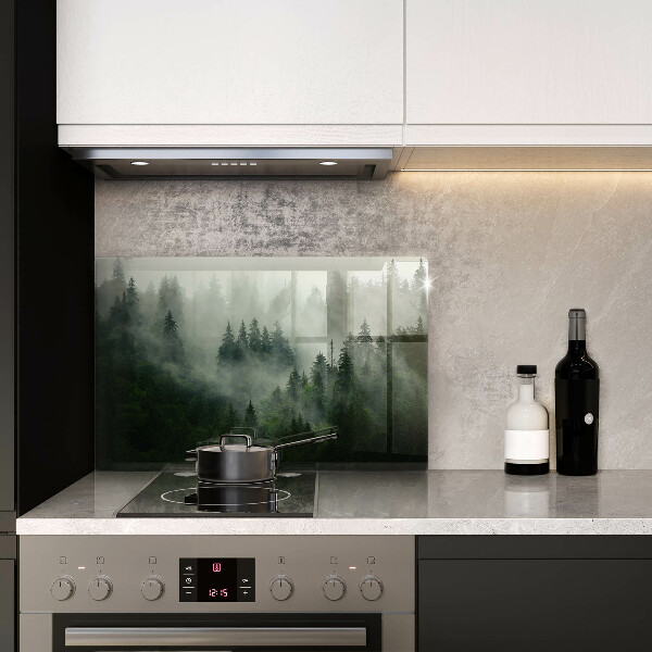 Worktop saver Landscape of a hazy forest