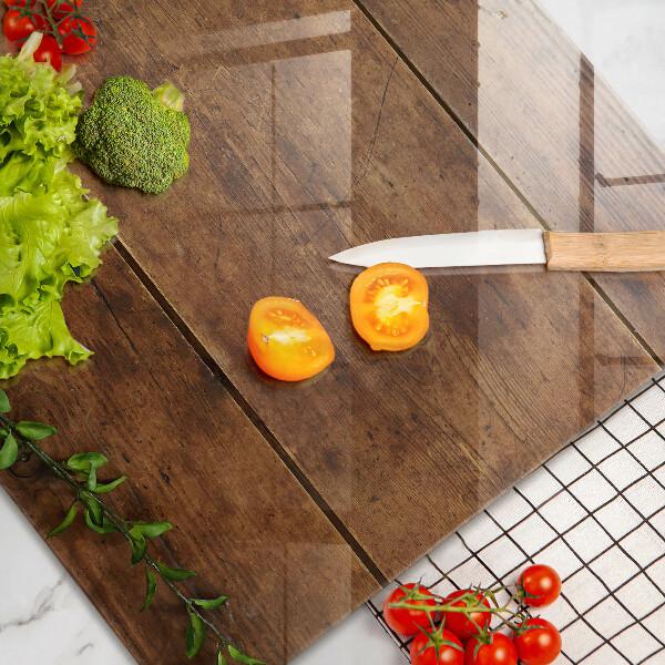 Worktop saver Wooden boards and leaves