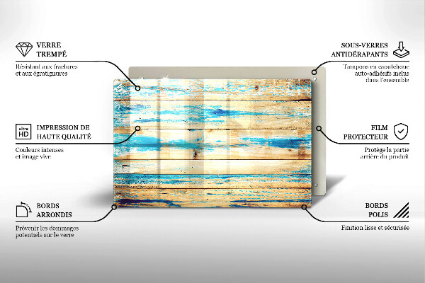 Worktop saver Retro boards wood
