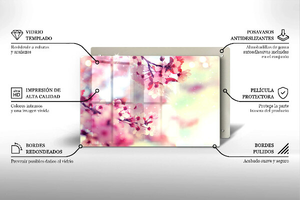 Worktop saver Nature apple flowers